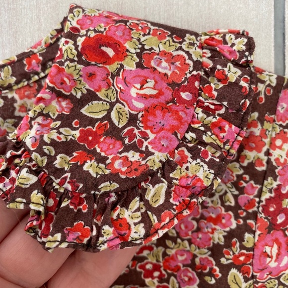 Girls Kate & Libby Floral button down 3 - Picture 3 of 5